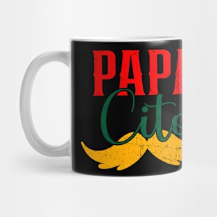 Papacito Family Cinco De Mayo Matchin Couple Mexican Dad Men Mug